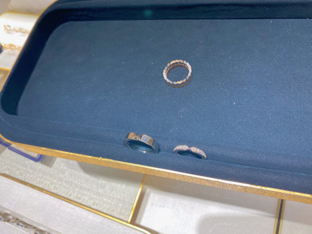 CHAUMETの指輪の写真
